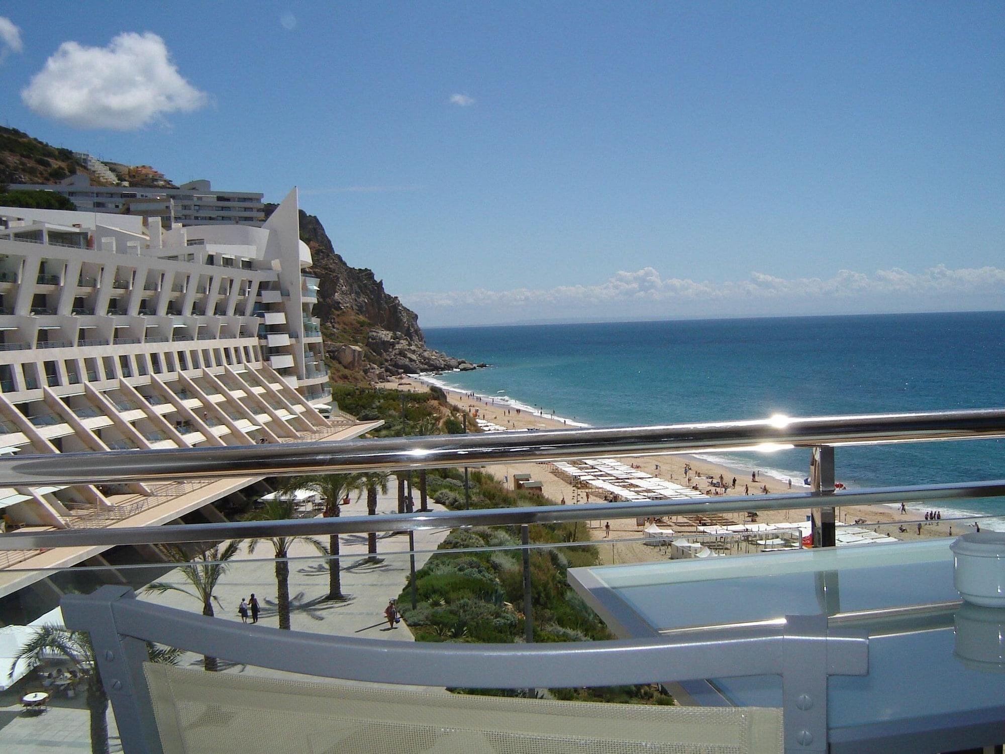 Sesimbra Hotel&Spa Exterior foto View of the beach from the hotel
