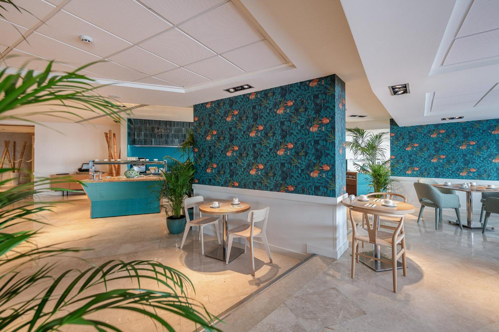 Sesimbra Hotel&Spa Exterior foto The interior of the restaurant