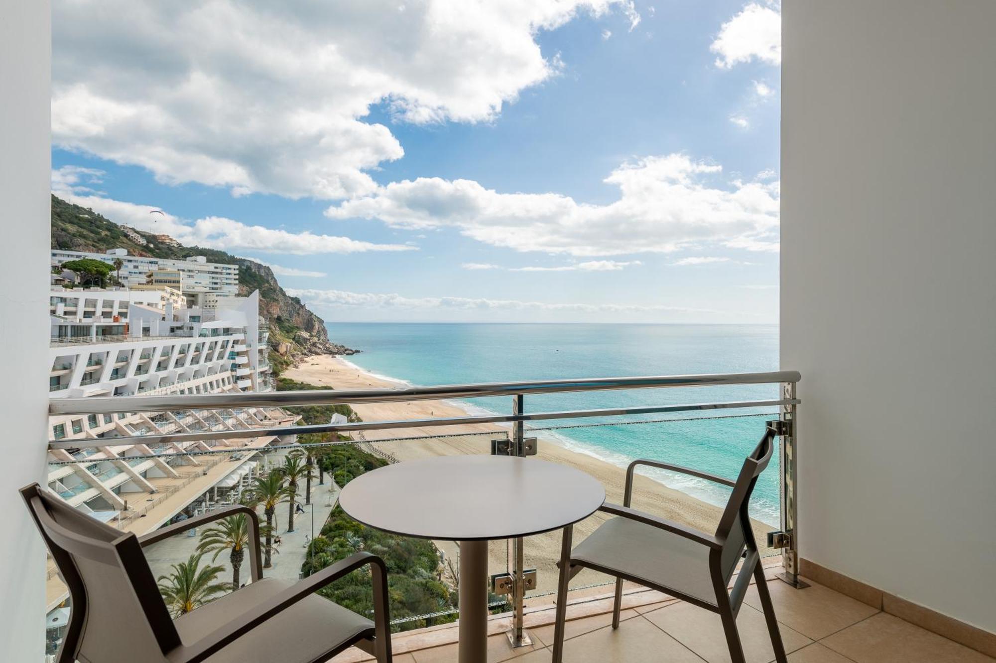 Sesimbra Hotel&Spa Exterior foto A balcony